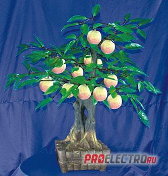 Светодиодное дерево Персик P1-90x110-177LED