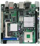 Компактная промышл. материнская плата MB896 для ЦП Pentium M на чипсете i915GME
