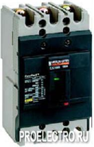 Автоматический выключатель EZC100 18 KA/380 В 3П/3T 75 A | арт. EZC100N3075