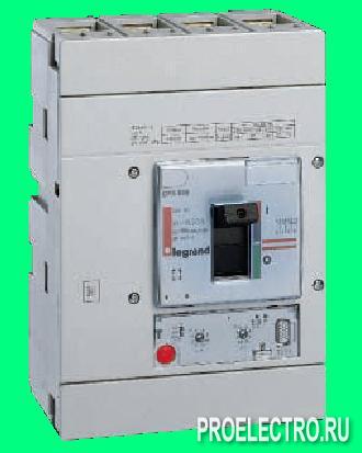Автоматический выключатель DPX 630 4P 630A 36kA эл.расцепитель SG | арт. 25657
