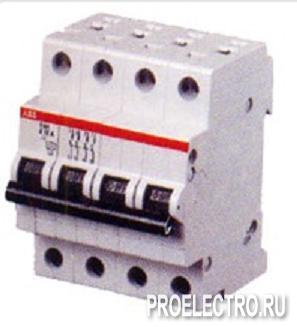 Автоматический выключатель 4-полюсной S204M C25 | STOS204MC25 | ABB