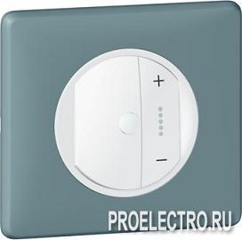 Лицевая панель светорегулятора Celiane PLC/ИК с индикацией, Белый | арт. 68076