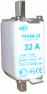 Плавкая вставка предохранителя ППНИ-33, габарит 0, 8А ИЭК | арт. DPP20-008
