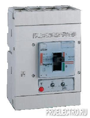 Автоматический выключатель DPX 630 4P 630A 36kA магнит.расцепитель | арт. 25540