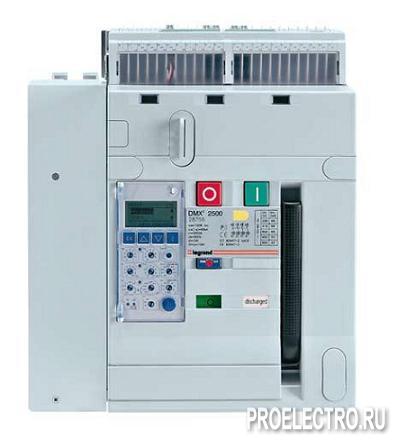 Автоматический выключатель DMX3-N 4000, 50кА, 3P, 4000А, тип 2,стационар | 28628