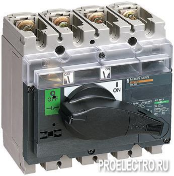 Выключатель-разъединитель INTERPACT INV250 4П | арт. 31167 <strong>Schneider Electric</strong>