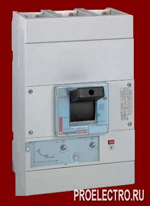 Автоматический выключатель DPX 3P 1000A 50kA магнит.расцепитель | арт. 25803