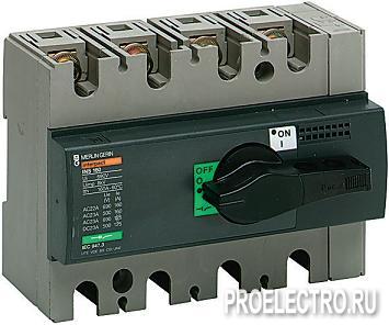 Выключатель-разъединитель INTERPACT INS160 3П | арт. 28912 <strong>Schneider Electric</strong>