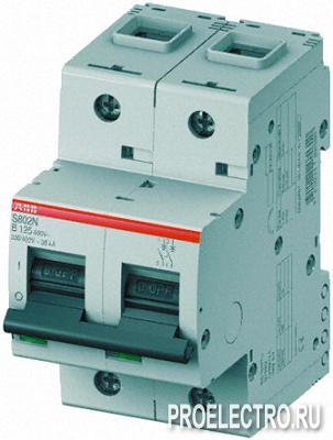 Автоматический выключатель 2-полюсный S802N C50 | CMC2CCS892001R0504 | ABB