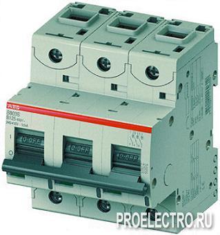 Автоматический выключатель 3-полюсный S803S C16 | CMC2CCS863001R0164 | ABB