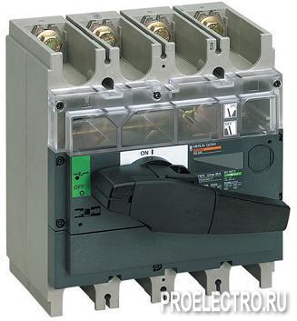 Выключатель-разъединитель INTERPACT INV630 3П | арт. 31174 Schneider Electric