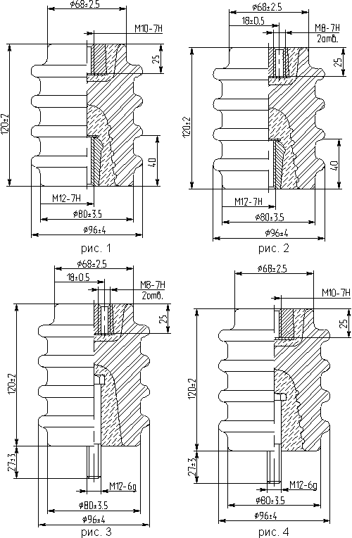 Изоляторы типа И на 6-10 кВ