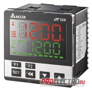 DT360RA-0200 Температурный контроллер, 96x96мм, питание 80-260VAC, RS-485, Delta