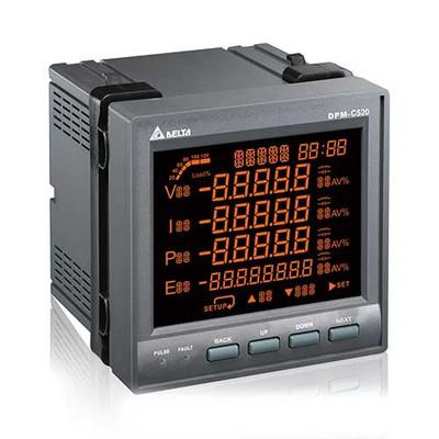 DPM-C520 Щитовой измеритель параметров электросети, Delta Electronics