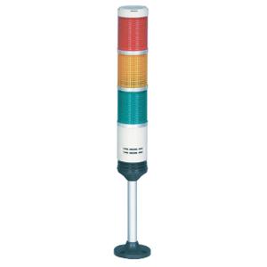PRPB-320-RYG Cигнальная колонна с лампами накаливания, диаметр 56 мм, 220 VAC
