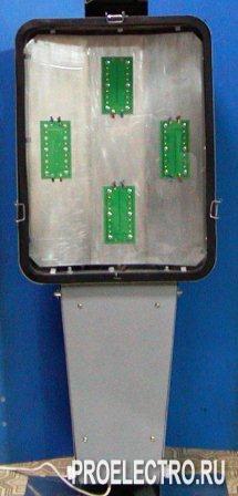Светодиодный консольный уличный фонарь РКУ28-120G Для замены ДРЛ400 и Днат 250