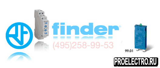 Реле <strong>FINDER</strong> 99.01.0.024.50 Модуль индикации и защиты обмотки