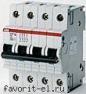 Автоматический модульный выключатель ABB 4 полюсный S284 B80