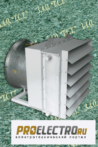 Воздушный агрегат АО2 4 отопительный водяной (на базе калорифера КСк3)