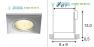 111142 SLV DOLIX OUT GU10 SQUARE Downlight, eckig, chrom, max. 35W
