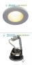 111008 SLV DOLIX OUT ROUND MR16 светильник встраиваемый IP65 для лампы MR16 35Вт макс., cеребр./