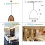 SLV CONE 300 pendant luminaire - 133019