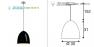 SLV CONE 300 pendant luminaire - 133010