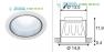 160431 SLV LED DOWNLIGHT 14/4, rund, weiss, 8W, SMD LED, 4000K