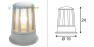 230434 SLV CONE Aussenleuchte, silber- grau, E27, max. 100W, IP54