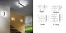 Светильник New TRIAD 2 Ceiling/Wall Light Linea Light, E27 1x57W