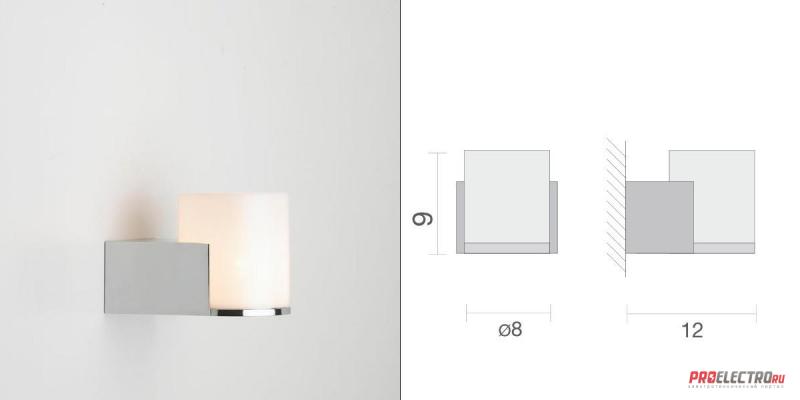 Absid Wall Light Halogen B.Lux светильник, E14 1x42W