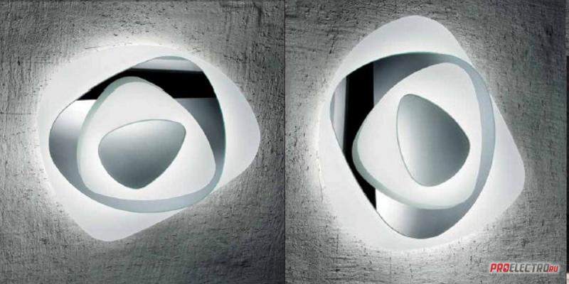 Air 45 Wall- /Ceiling lamp Aureliano Toso светильник, 2GX13 1x22W Fluorescent