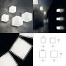 Dice PP 10/20 Ceiling/Wall light светильник Morosini, Depends on lamp size