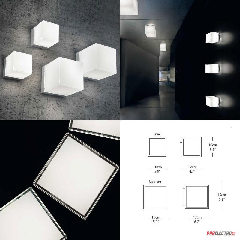 Dice PP 10/20 Ceiling/Wall light светильник Morosini, Depends on lamp size