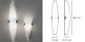 Светильник Robbia 60 Wall Light -G23 2x13W white OPEN BOX SALE Artemide, G23 2x9W