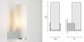 B.Lux светильник Absid Wall Light FLUO, E27 20W Energiespar