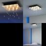 Escale Crystal Rain Ceiling fixture square, small светильник, G4 10x10W 12V