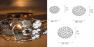 Orten`zia bowl gold ceiling light светильник Terzani, Depends on lamp size