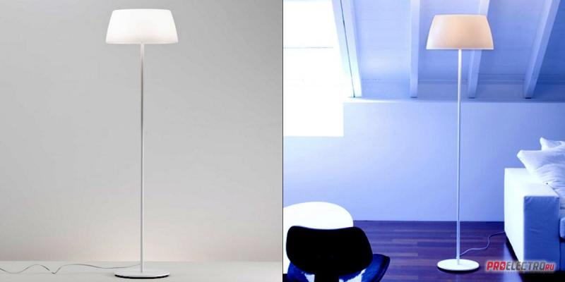 Prandina светильник Ginger F3/F30/F5/F50/F7/F70 Floor light, Depends on lamp size