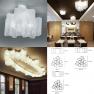 Logico soffitto/mini/micro 3 x 120° ceiling light светильник Artemide, Depends on lamp size