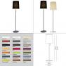 Romeo 160 Cotton/polyester Floor lamp светильник Modoluce, E27 1x105W