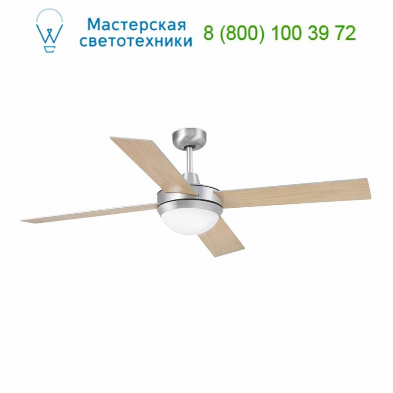 33290 Faro MENORCA Aluminium ceiling fan, люстра-вентилятор