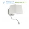 SWEET White and nickel wall lamp with LED reader 29935 Faro, настенный светильник