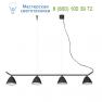 Faro FLASH LED Black pendant lamp 4L 20207, подвесной светильник