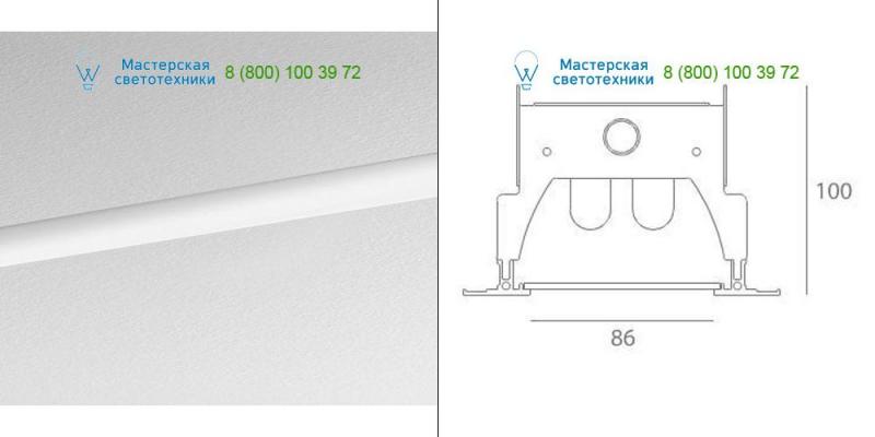 M172000 gray Artemide Architectural, светильник > Ceiling lights > Recessed lights