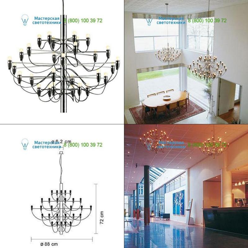 <strong>FLOS</strong> A1400057 chrome, подвесной светильник > Chandeliers