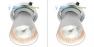 Metallic grey/anodised alu PSM Lighting CSPLKES50.11.40, светильник &gt; Ceiling lights &gt; Rec
