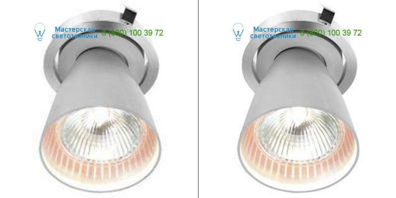 Metallic grey/anodised alu PSM Lighting CSPLKES50.11.40, светильник > Ceiling lights > Recessed