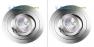 PSM Lighting stainless steel double coated DIVA35.5B, светильник &gt; Ceiling lights &gt; Recess