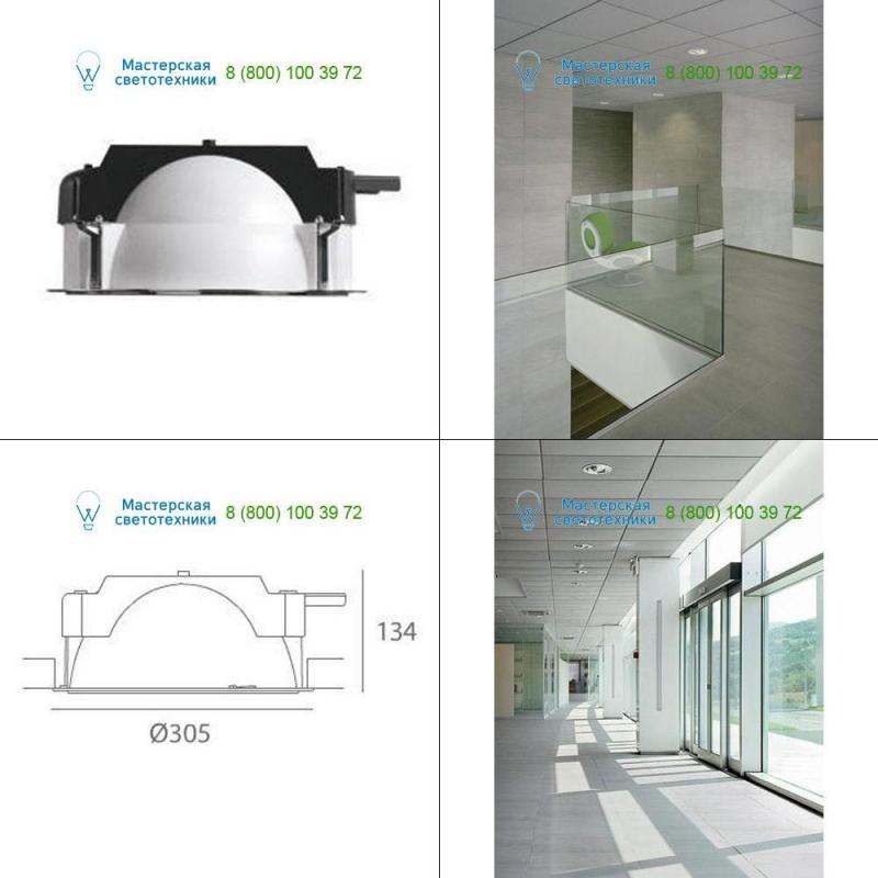 Artemide Architectural L598800 gray, светильник > Ceiling lights > Recessed lights